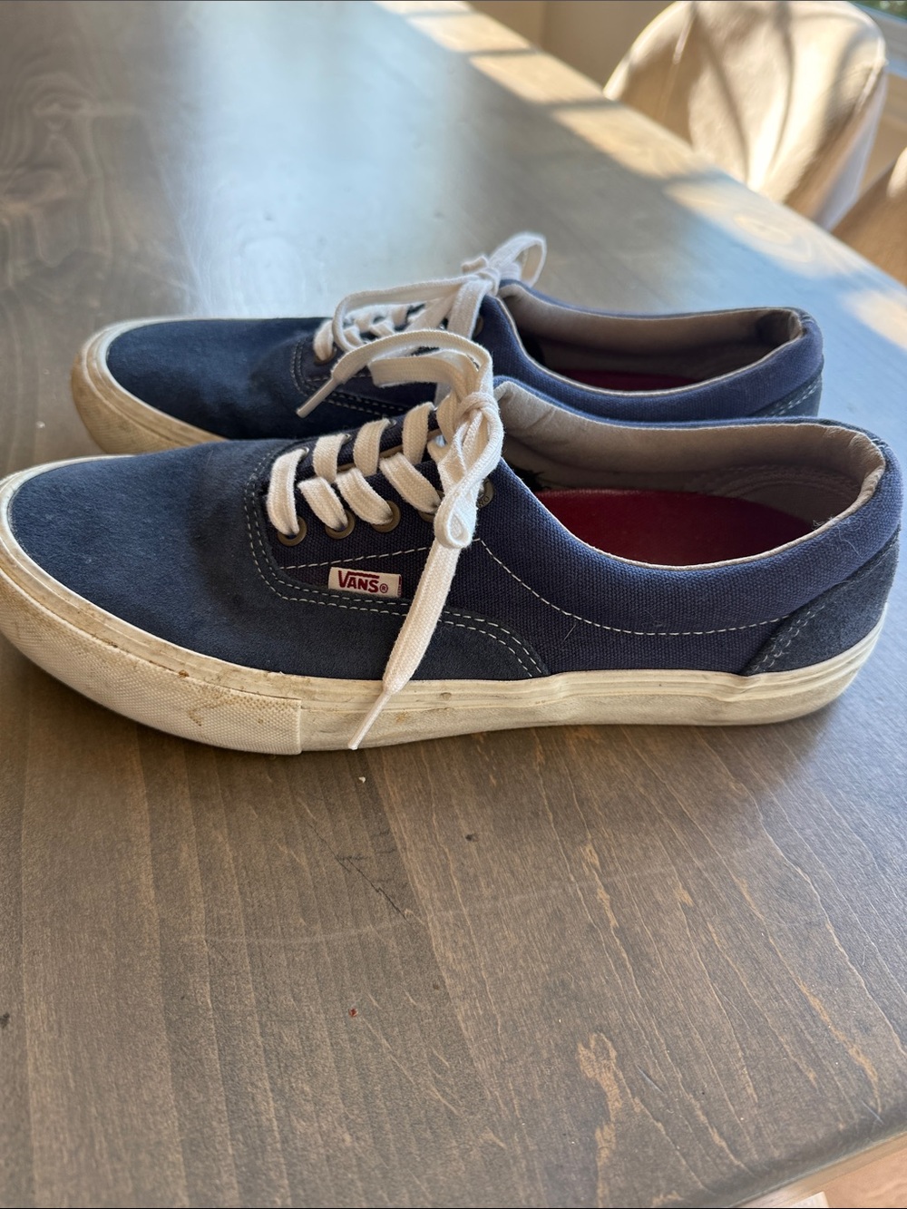 Vans Navy Classic Ultra Cush Sneakers size 10.5 - Picture 3 of 6